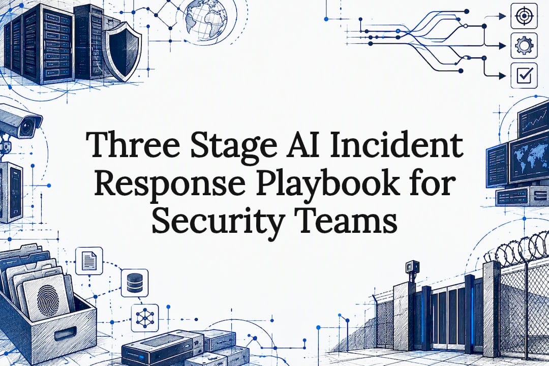 Three Stage AI Incident Response Playbook for Security Teams