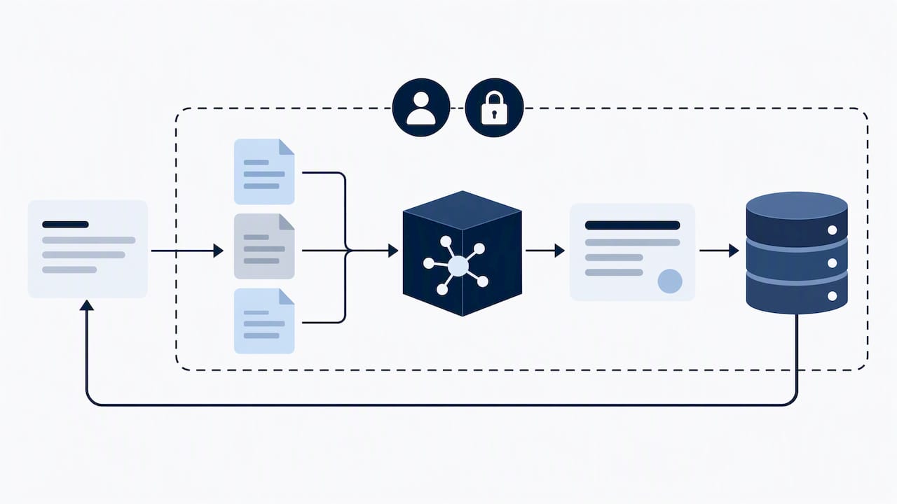 AI decision linked to retained audit records