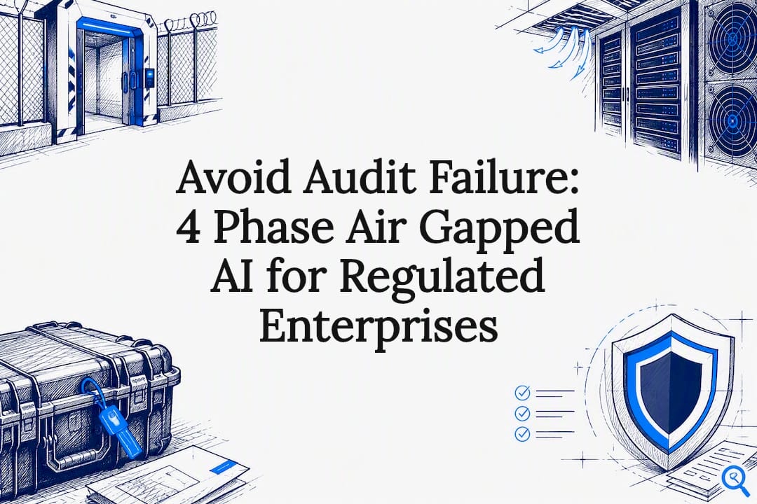 Avoid Audit Failure: 4 Phase Air Gapped AI for Regulated Enterprises