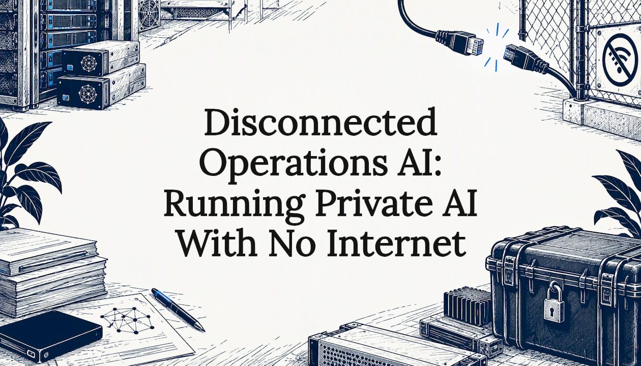 Disconnected Operations AI: Running Private AI With No Internet