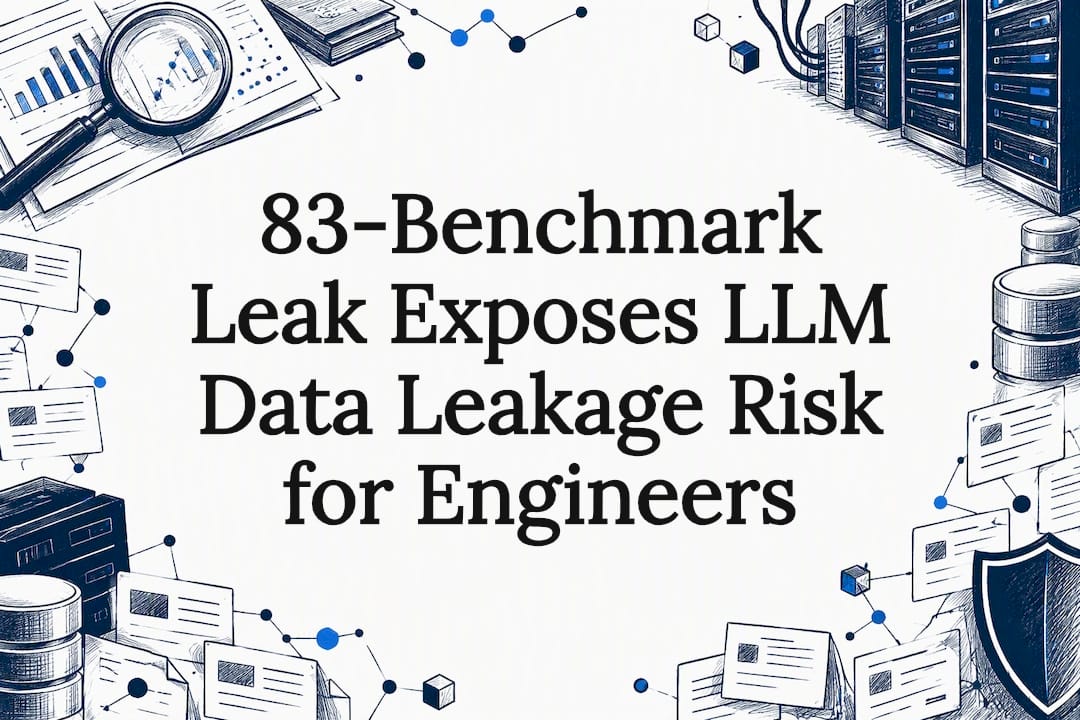 83-Benchmark Leak Exposes LLM Data Leakage Risk for Engineers