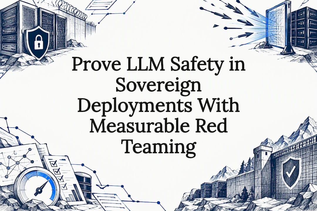 Decorative sovereign AI red teaming title card