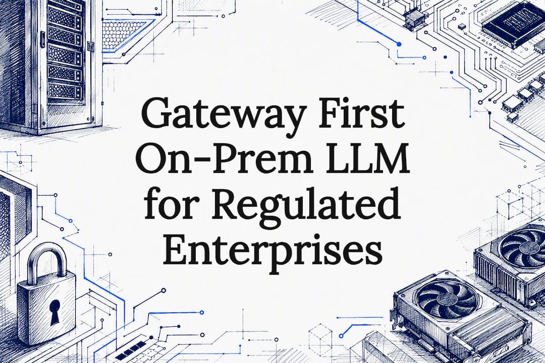 Gateway First On-Prem LLM for Regulated Enterprises