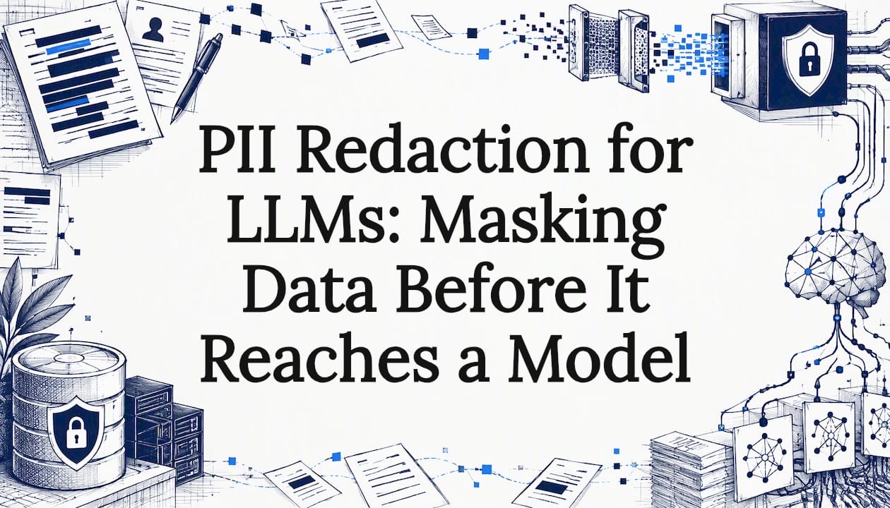 PII Redaction for LLMs: Masking Data Before It Reaches a Model