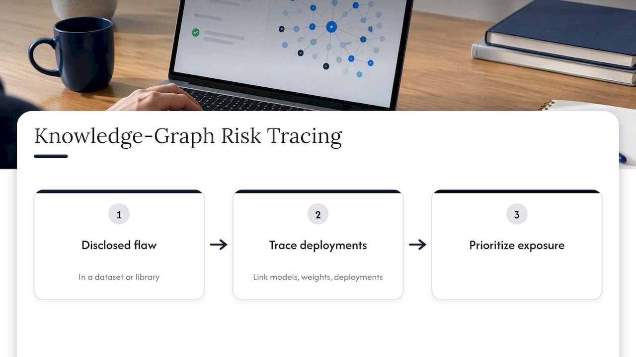 Knowledge graph traces flaws to deployments