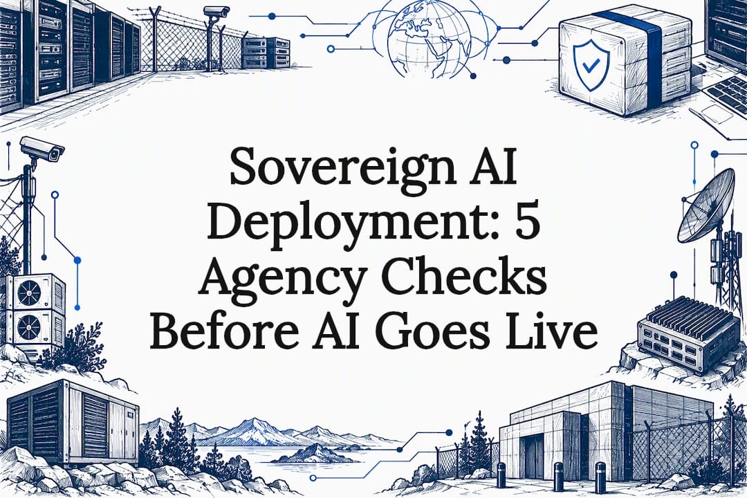 Sovereign AI Deployment: 5 Agency Checks Before AI Goes Live